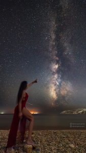 milkyway with model